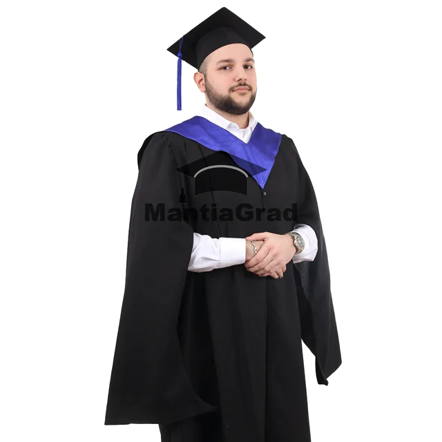 Мантия магистра с капюшоном разных цветов